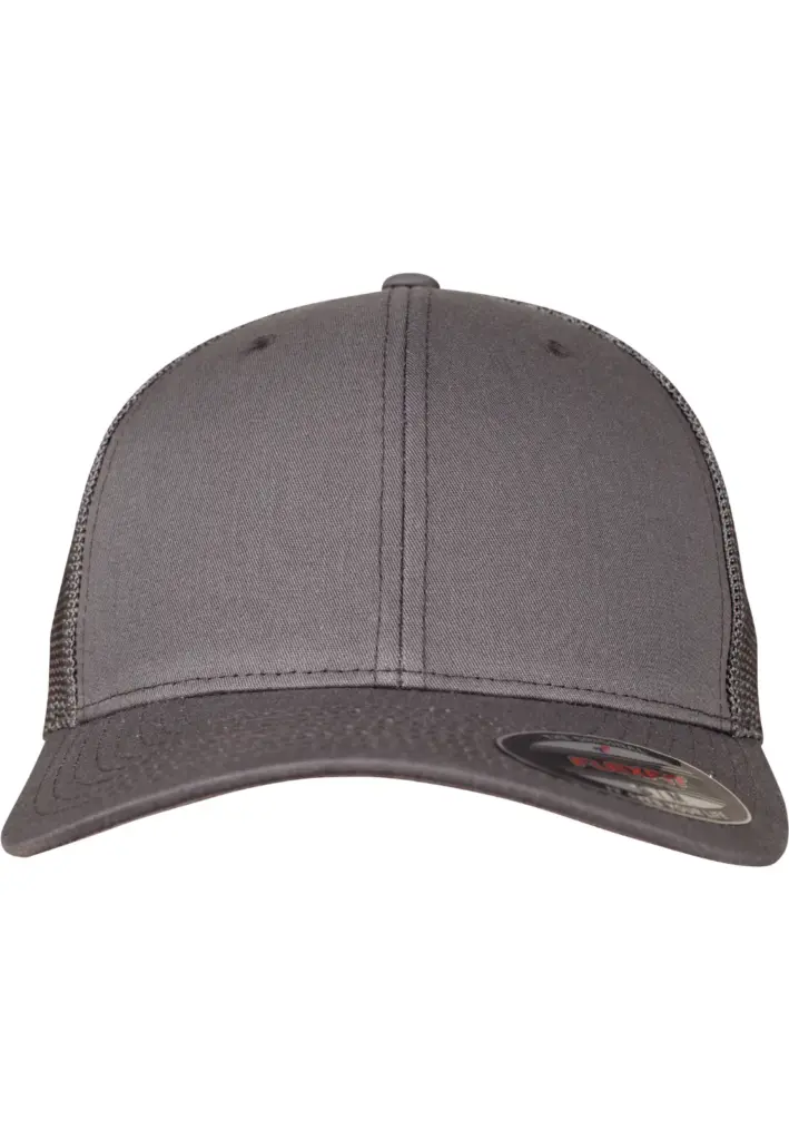 PS_FL6511_DARKGREY - Hidalgo-werbeartikel Flexfit mesh truckerpet, dark grey — productfoto 10