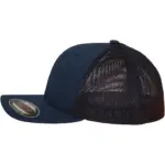 PS_FL6511-S_NAVY - Hidalgo-werbeartikel Flexfit mesh truckerpet, navy — productfoto 12