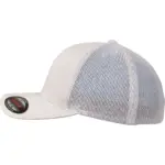 PS_FL6511-S_SILVER - Hidalgo-werbeartikel Flexfit mesh truckerpet, silver — productfoto 21