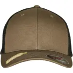 FL6511RM - Trucker pet van gerecycled mesh, olive / black — productfoto 2