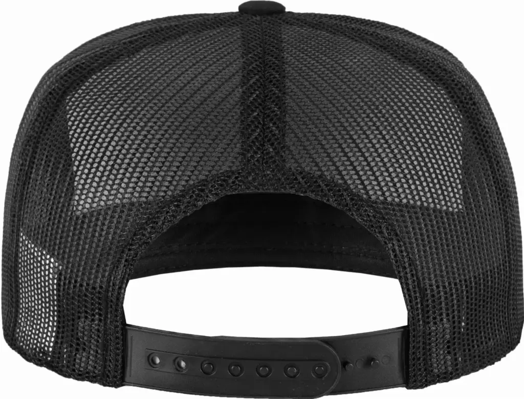 Retro truckerpet, black — productfoto 9