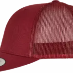 Retro truckerpet, cranberry — productfoto 20