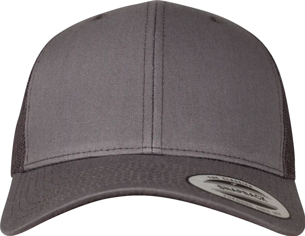 Retro truckerpet, dark grey — productfoto 27