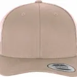Retro truckerpet, khaki — productfoto 36