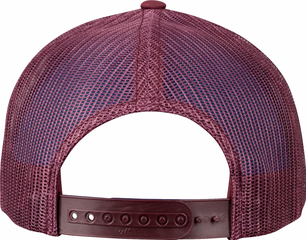 Retro truckerpet, maroon — productfoto 46