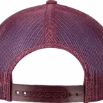 Retro truckerpet, maroon — productfoto 46