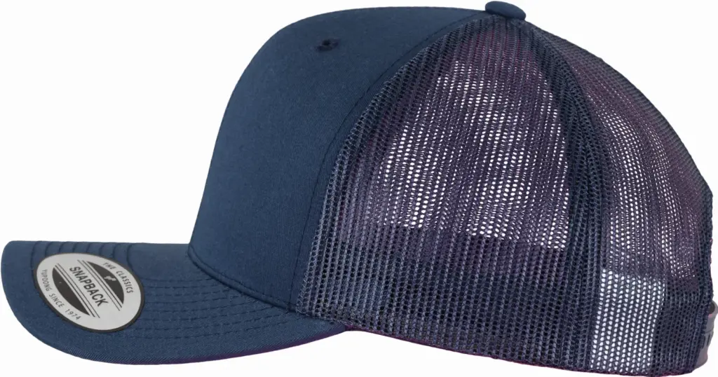 Retro truckerpet, navy — productfoto 47