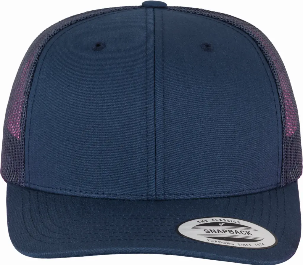 Retro truckerpet, navy — productfoto 50
