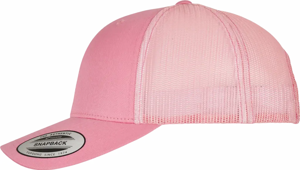 Retro truckerpet, pink — productfoto 52