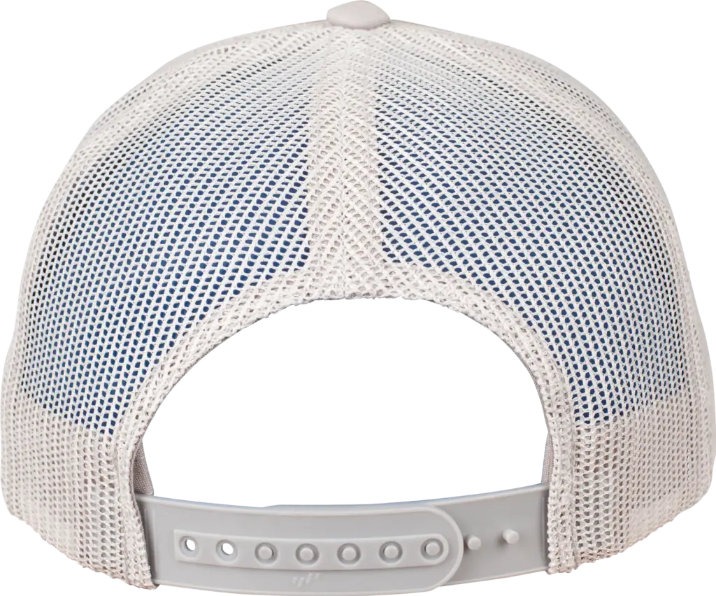 Retro truckerpet, silver — productfoto 65