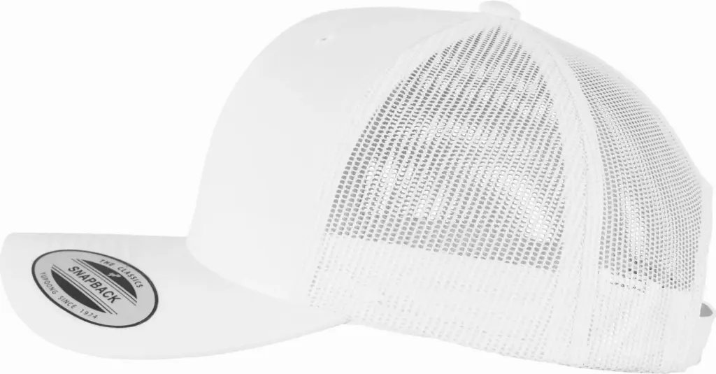 Retro truckerpet, white — productfoto 66