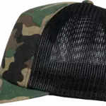 Camo truckerpet, wood camouflage / black — productfoto 5
