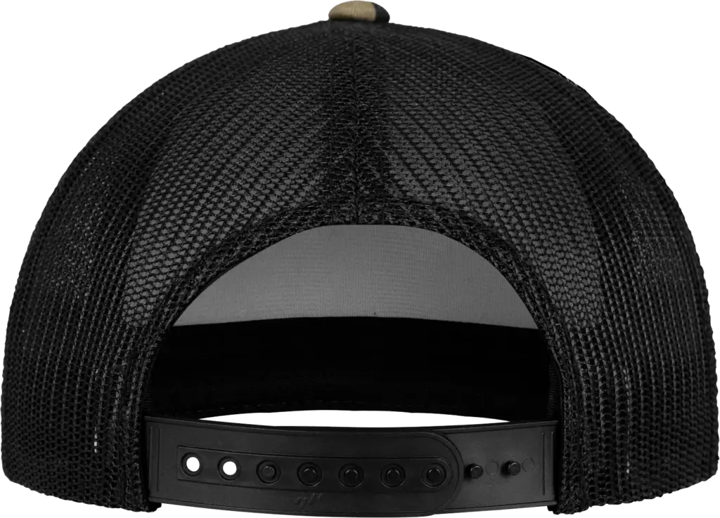 Camo truckerpet, wood camouflage / black — productfoto 7