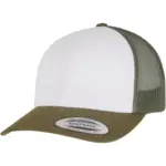 Retro Truckerpet met gekleurde klep — productfoto 3