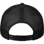 PS_FL6606CF-B_BLACK-WHITE - Hidalgo-werbeartikel Retro Truckerpet met gekleurde klep, black/white — productfoto 6
