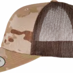 Multicam retro truckerpet, arid / brown — productfoto 4