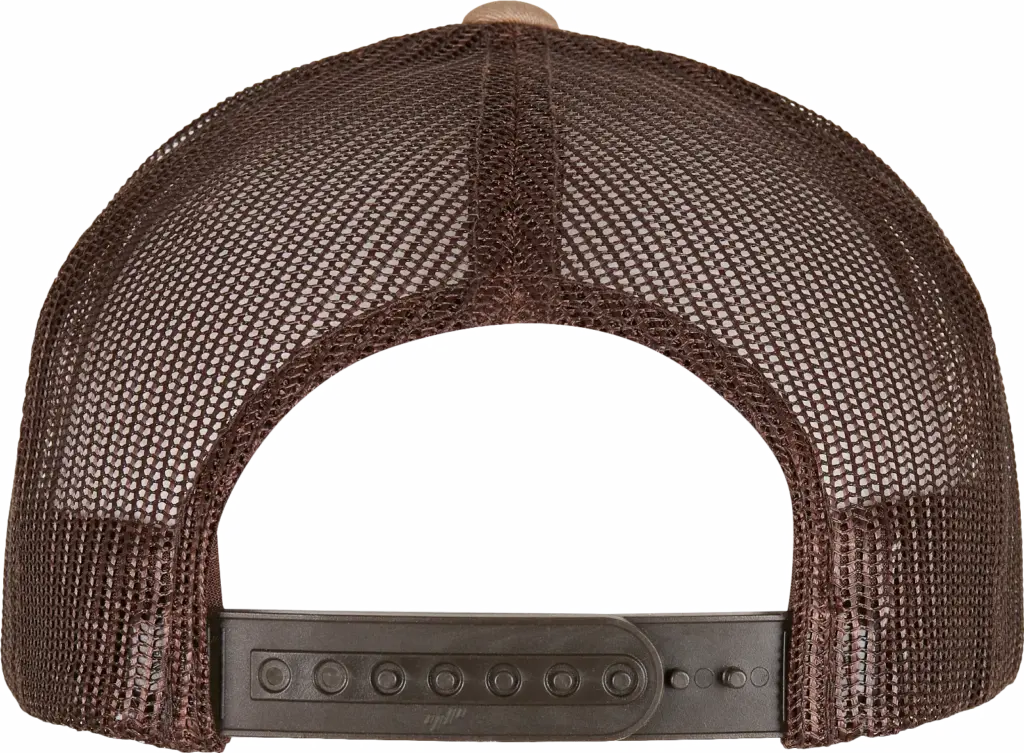 Multicam retro truckerpet, arid / brown — productfoto 8