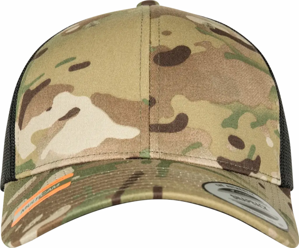 Multicam retro truckerpet, multicam — productfoto 17