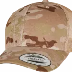 Multicam retro truckerpet, multicam arid / tan — productfoto 20
