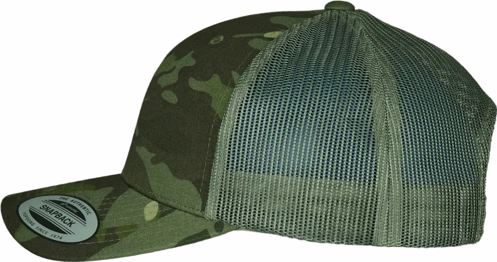 Multicam retro truckerpet, multicam tropic — productfoto 24