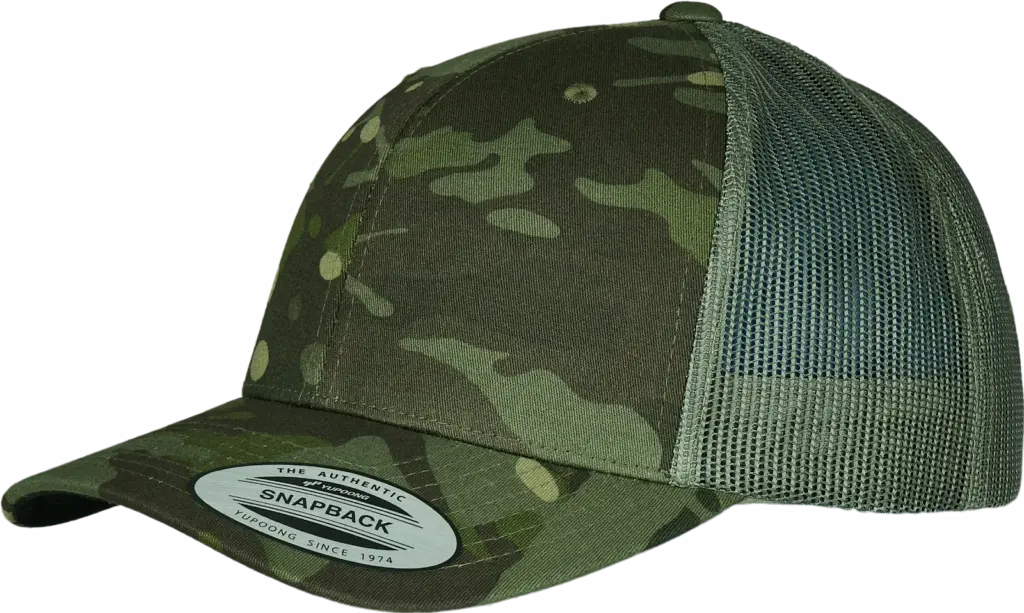 Multicam retro truckerpet, multicam tropic — productfoto 25