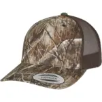 Retro Trucker pet met boomcamouflage