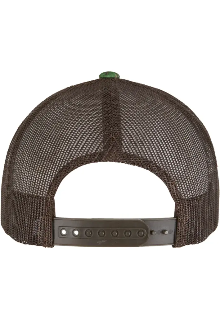 Retro Trucker pet met boomcamouflage, edge — productfoto 4
