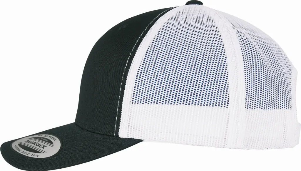 Classic Retro Trucker pet, black/white — productfoto 4