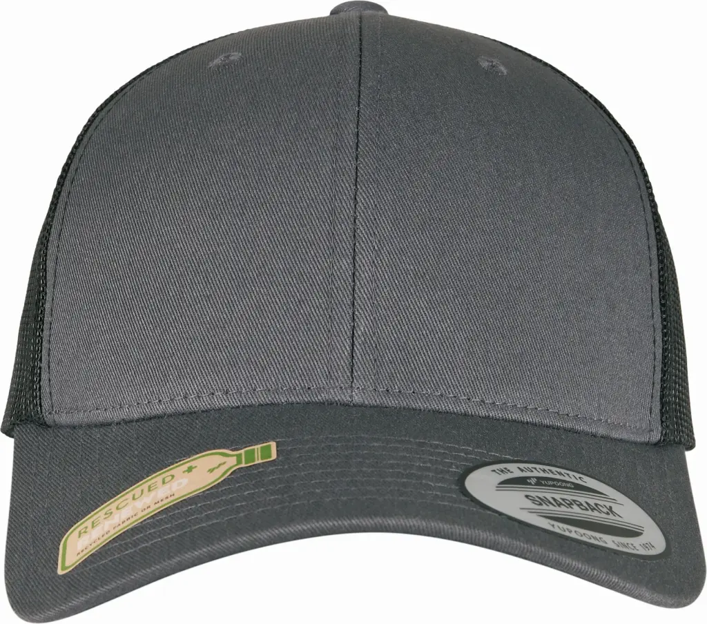 Classic Retro Trucker pet, charcoal / black — productfoto 8