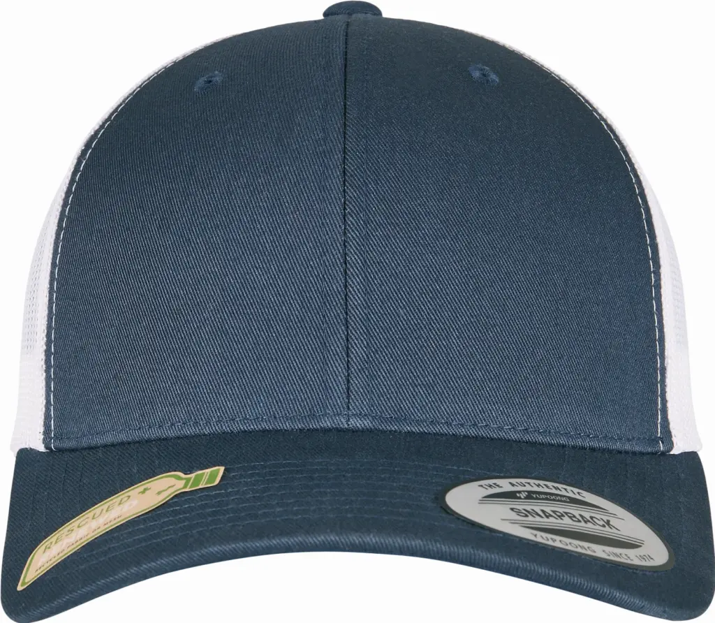 Classic Retro Trucker pet, navy / white — productfoto 11