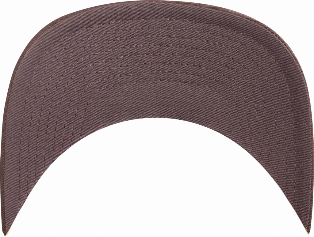 Tweekleurige Retro Truckerpet, brown / khaki — productfoto 10