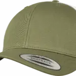 Tweekleurige Retro Truckerpet, buck / white — productfoto 14
