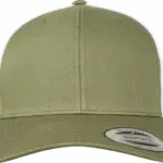 Tweekleurige Retro Truckerpet, buck / white — productfoto 16