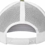 Tweekleurige Retro Truckerpet, buck / white — productfoto 17