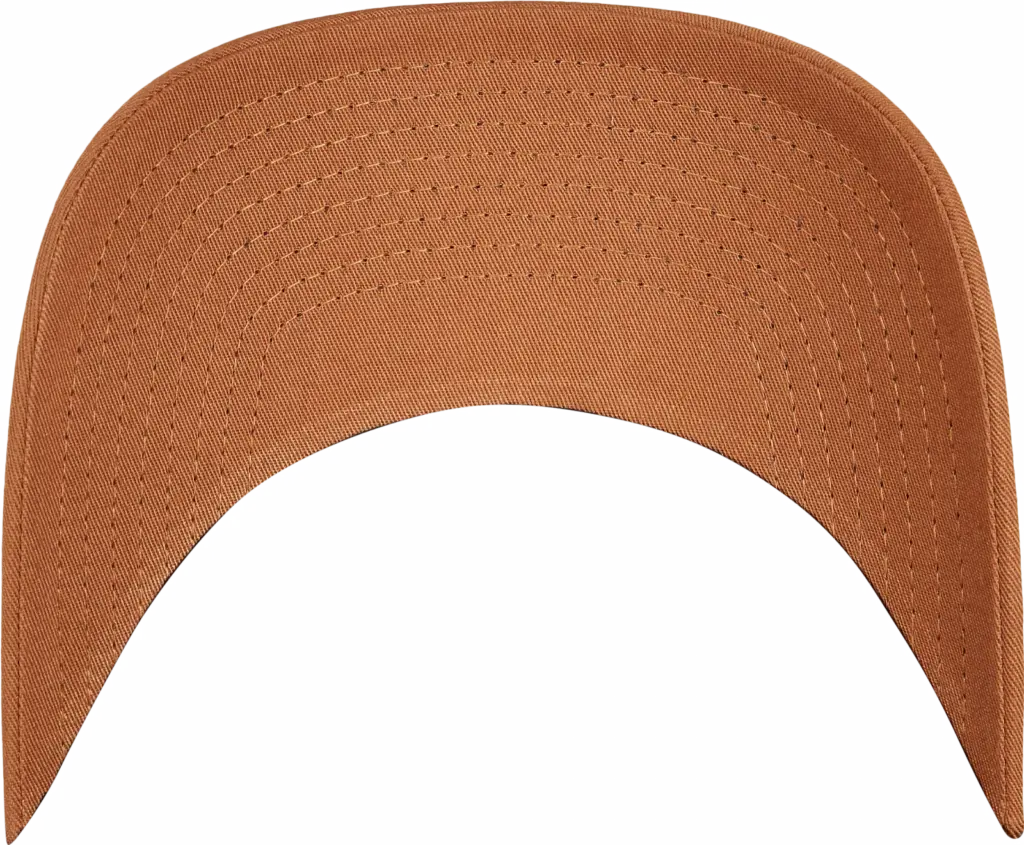 Tweekleurige Retro Truckerpet, caramel / black — productfoto 20