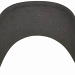 Tweekleurige Retro Truckerpet, charcoal / neon green — productfoto 35