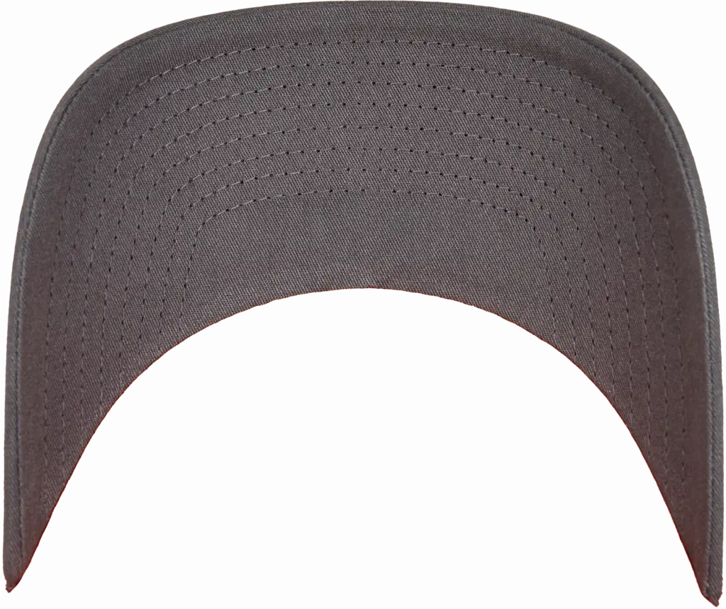 Tweekleurige Retro Truckerpet, charcoal / neon orange — productfoto 40
