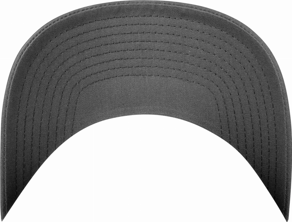 Tweekleurige Retro Truckerpet, darkgrey / white — productfoto 50