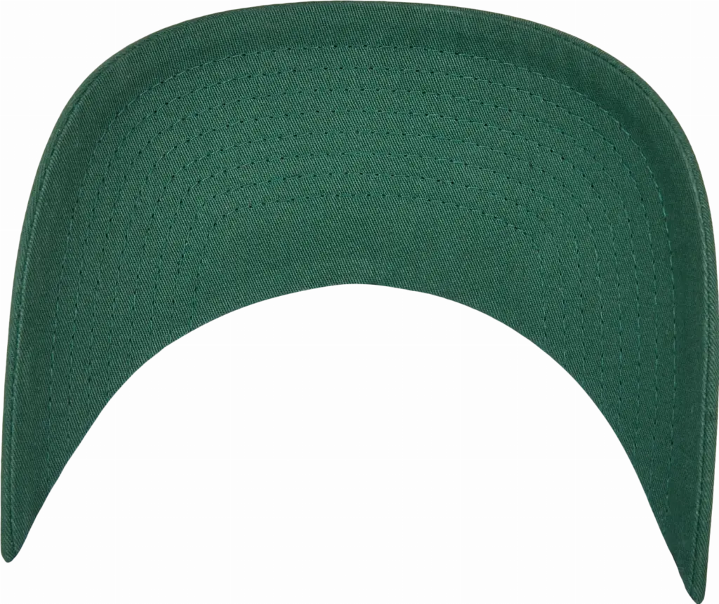 Tweekleurige Retro Truckerpet, evergreen / white — productfoto 55