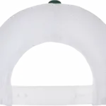 Tweekleurige Retro Truckerpet, evergreen / white — productfoto 57