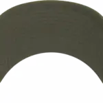 Tweekleurige Retro Truckerpet, mossgreen / khaki — productfoto 74