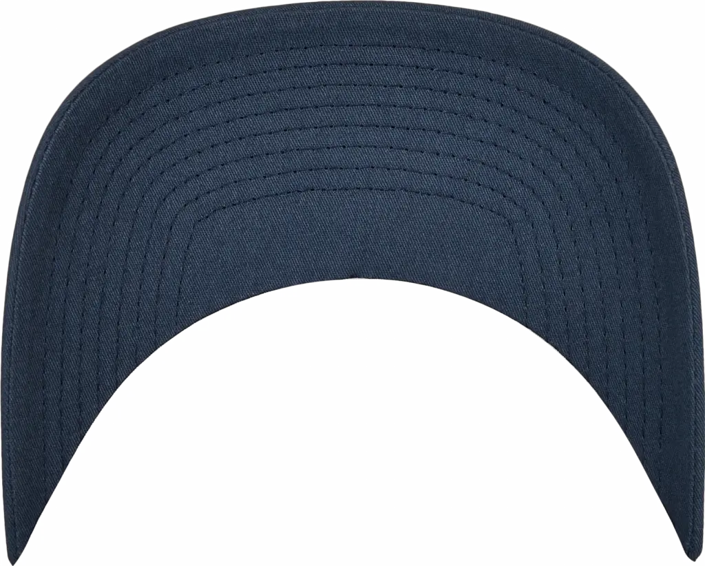 Tweekleurige Retro Truckerpet, navy / silver — productfoto 79