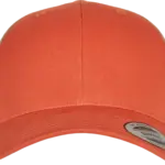 Tweekleurige Retro Truckerpet, rustic orange / khaki — productfoto 90