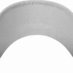 Tweekleurige Retro Truckerpet, silver / white — productfoto 94