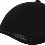 6-panel Jersey pet, black — productfoto 4