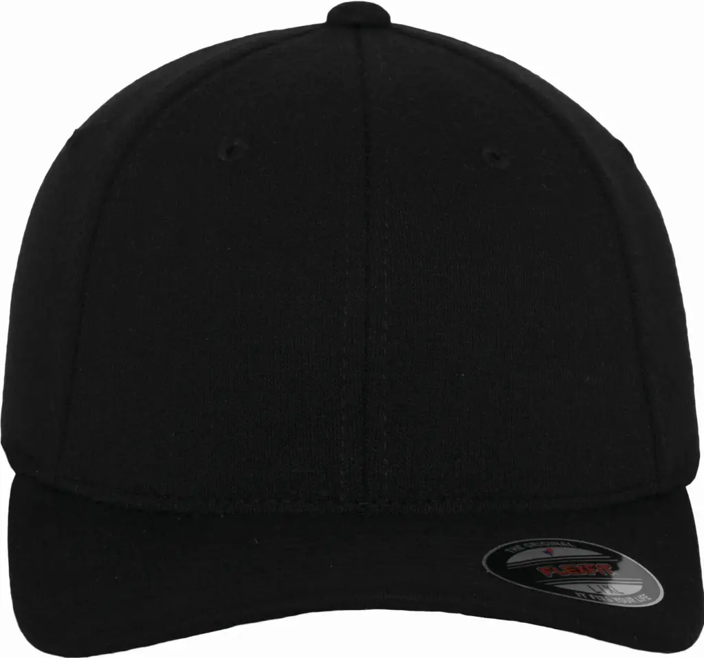 6-panel Jersey pet, black — productfoto 5