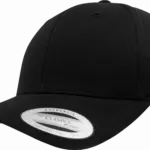 Klassieke afgeronde Snapbackpet, black — productfoto 3
