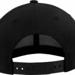 Klassieke afgeronde Snapbackpet, black — productfoto 4