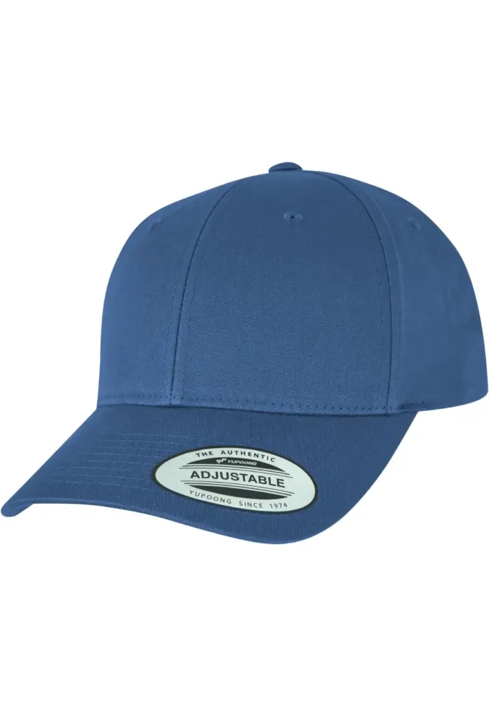 Klassieke afgeronde Snapbackpet, delft — productfoto 19