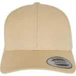 Klassieke afgeronde Snapbackpet, gold — productfoto 24